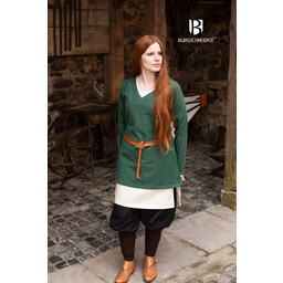 Tunic shield-maiden Frekja, green