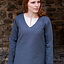 Tunic shield-maiden Frekja, grey