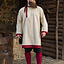 Rusvik Viking tunic Tobiasz, natural-burgundy