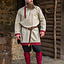 Rusvik Viking tunic Tobiasz, natural-burgundy