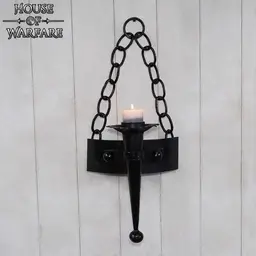 Castle candle holder