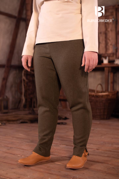 Ladies trousers Skjoldehamm, olive green