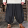 Burgschneider Rusvik Viking trousers Borys, herringbone pattern, black/grey