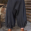 Rusvik Viking trousers Borys, herringbone pattern, black/grey