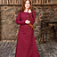 Medieval dress Freya (burgundy)
