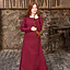 Medieval dress Freya (burgundy)