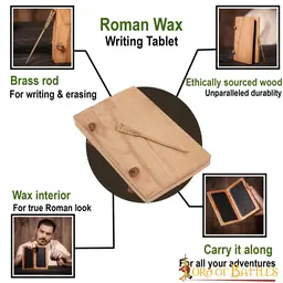 Early medieval wax tablet