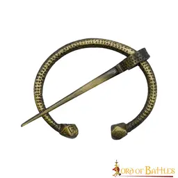 Brass horseshoe fibula Birka