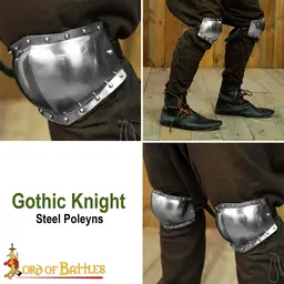 Medieval knee cops 13th-14th century