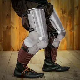 Late 14th century leg armor