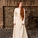 Burgschneider Medieval dress Elisa, white