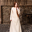 Medieval dress Elisa, white