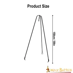 Medieval tripod 150 cm