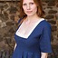 Medieval dress Frideswinde blue