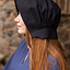 Medieval cap Helga, black