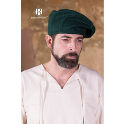 Beret Harald wool, green