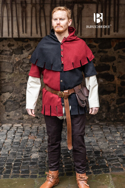 Cowl Dangereuse, right side, black