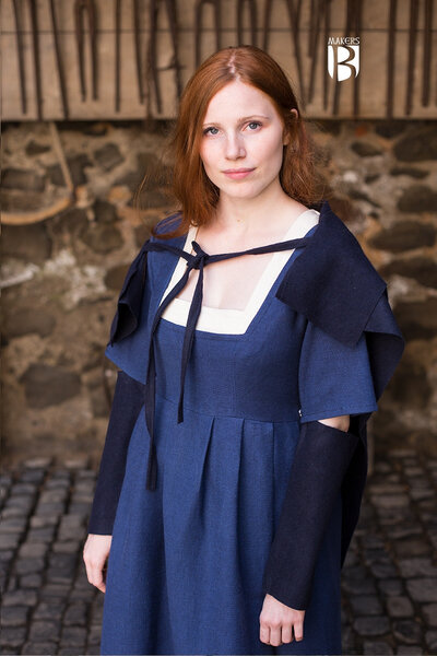 Apron Bertrude blue