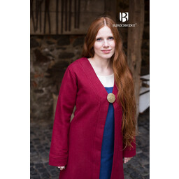 Birka cloak Aslaug wool, red