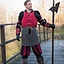 15th century brigandine, red