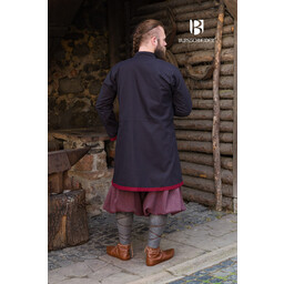 Rusvik Viking coat Jakub, black/burgundy