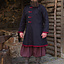 Rusvik Viking coat Jakub, black/burgundy