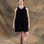 Goddess Dress Hera, short, black