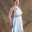 Goddess Dress Persephone, short, white