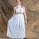 Goddess Dress Persephone, white