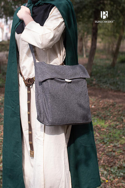 Festival bag Vesker, dark grey