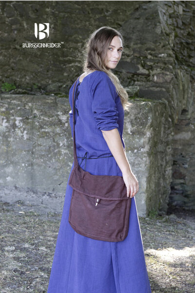 Medieval bag Ehwaz, brown