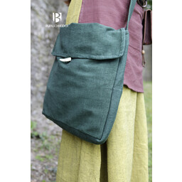 Medieval bag Ehwaz, green