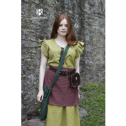 Medieval bag Ehwaz, green