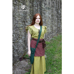 Medieval bag Ehwaz, green