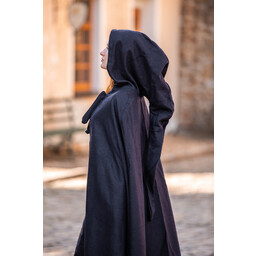 Embroidered cloak Damia, blue