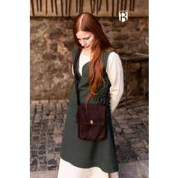 Wool bag Juna, brown