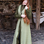Sleeveless cloak Maiva, linden green