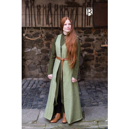 Sleeveless cloak Maiva, linden green