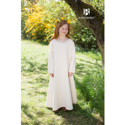 Medieval dress Ylvi, natural