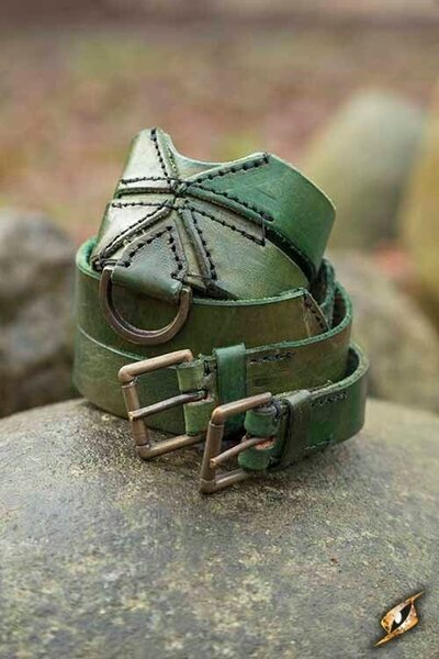 Twin X-belt, green