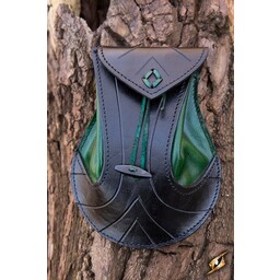 Elven bag, black-green