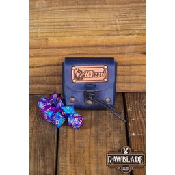 Dice bag with dice set, Wizard