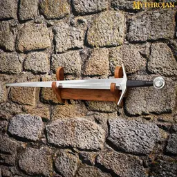 Wooden sword wall stand for sword