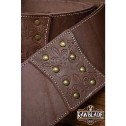 Lombard Wide Belt - Brown