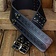 Rawblade Lombard Wide Belt - Black