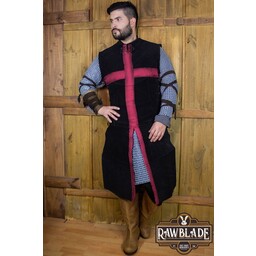 Crussader Knight Tabard - Black/Red