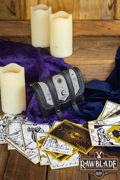 Incantation Tarot Pouch and Deck - Black