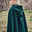 Embroidered cloak Damia, green