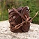 Epic Armoury Woven leather bracelet, brown