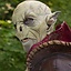 Wild Orc Mask Dark Green, LARP Mask